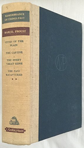 Rememberance of Things Past Volume Two B000UTI832 Book Cover