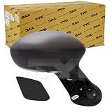 TYC 309 0063 Rétroviseur extérieur pour ajustage électrique des rétroviseurs convexe droit Compatible avec FIAT Grande Punto 3/5 portes 199 Punto Evo 3/5 portes 199 Punto III 3/5 portes 199, ABARTH