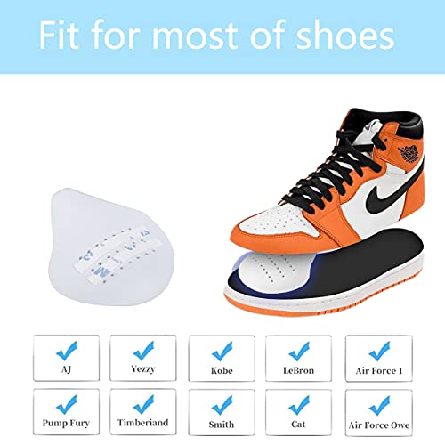 Olukssck 4 Pairs Anti-Wrinkle Shoes Protector To Guard Against Crease, Shoe Toe Anti Creases Indentation For For Us Size Men's 7-12/ Women's 5-8 #TOP4