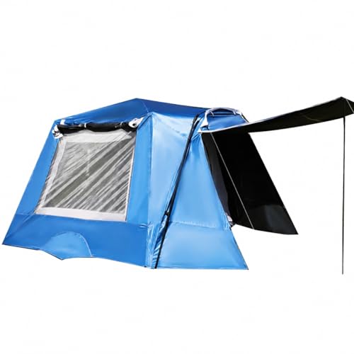 JISADER 4 Person Automatic Camping Tent, Double Layer...