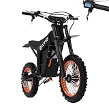 Tuttio Soleil01-BF Electric Dirt Bike with Throttle - 2000W 21AH 37MPH 14