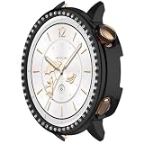 GIOPUEY Cover Compatibile con Oppo Watch X2 Mini, [2 Pezzi] Hard Plastic, Anti-Bump, Oppo Watch X2 Mini Custodia - Black