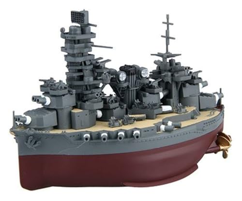 Battleship Fuso Chibimaru N° 30 EX-3 Fujimi maquette bateau militaire gris