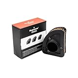 Motorcycle Air Filter Replacement(OEM# 29400212) Compatible with 2017+ Touring M8 Engine Glide Road King CVO Street Electra Glide High Performance Air Intake(Orange)