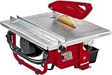 Einhell Coupe-carrelage TC-TC 618 (600 W, Dimensions Du Plateau : 330x360 Mm, Butée Parallèle, Plateau De Travail, Butée D'onglet)