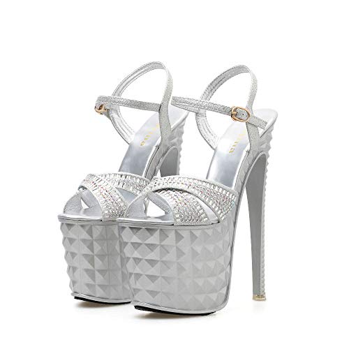 HOMDREAM Tacchi Donna Tacchi Alti 18CM Scarpe da
