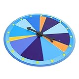 UPKOCH Drehscheibe für Partys Spielscheiben aus Hochwertigen Materialien Flexibel und Robust mit Vielen Freien Feldern zum Schreiben Eigener Auszeichnungen Klein und Leicht