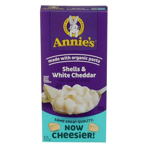 Annie's - Macaroni & Fromage Coquilles & Blanc Cheddar - 6 oz.