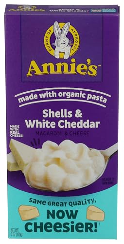 Annie's Homegrown Macaroni & Cheese - Shells & White Cheddar - 6 oz