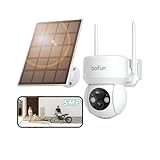 【2025最新登場！500万超高画素・2年保証】BOIFUN 防犯カメラ 屋外 ソーラー 夜間も鮮やかなカラー撮影！360°広角で死角ゼロ ワイヤレス WIFI 超高容量バッテリーで長時間稼働 音声警報とPIR人体検知で安心 PTZ 双方向音声で家族共有OK ソーラーパネル付き 太陽光パネル充電で省エネ 監視カメラ 屋外 ソーラー ガーデン/壁掛け/玄関先に最適！