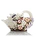 ZWJ-Stand de Gâteaux Présentoir à Gâteaux Panier de Rangement européenne Fruit Basket Big Bonbons Plateau en céramique Plateau Grand Fruit Bowl Swan Dried Fruit Dessert Panier de Rangement