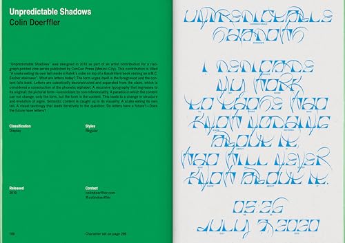 Type Design expérimental New Aesthetic 2, l'art de la typographie - 6