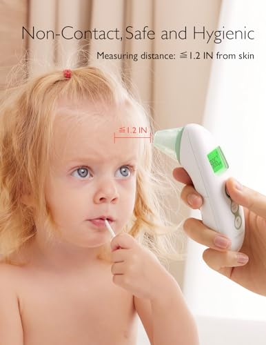 Momcozy TH01 Non-Contact Forehead And Ear Thermometer thumb #1
