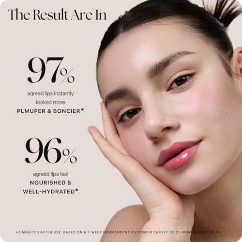 Image of Nature Republic Honey Melting Lip Butter Balm - Hydrating Tinted Plumping Lip Balm with Peptides, for Sheer & Glossy, Fuller-Looking Lips (Pink Candy)