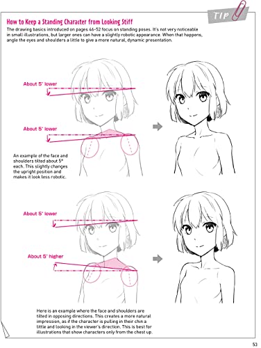 Drawing Manga Faces & Expressions: A Step-By-Step Beginner's Guide (with Over 1,200 Drawings)