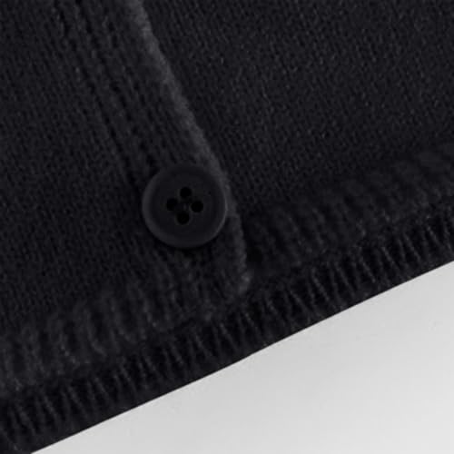 Newborn Baby Girls Knit Cardigan Long Sleeve Button Front Sweater Jacket Oversized Knit Toddler2