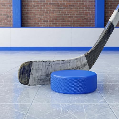 Milisten 12stücke Hockeypuck Polyurethan-Schaumstoff-Pucks Für Sportübungen Leichte Und Haltbare Trainings-Hockey-Pucks Für Drinnen Und Draußen Als Eishockeypuck-Alternative Für