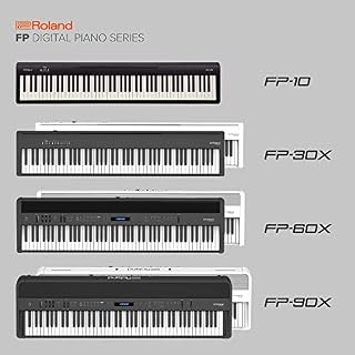 Piano numérique FP-10 Roland, 88 notes, portable, idéal pour la maison, couleur noire - Les Beatles, Paul McCartney, John Lennon, RIngo Starr, George Harrison Piano numérique FP-10 Roland, 88 notes, portable, idéal pour la maison, couleur noire – Image 6