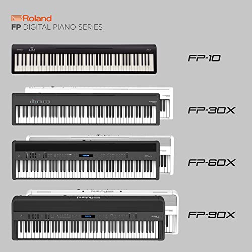 Piano numérique FP-10 Roland, 88 notes, portable, idéal pour la maison, couleur noire - Les Beatles, Paul McCartney, John Lennon, RIngo Starr, George Harrison Piano numérique FP-10 Roland, 88 notes, portable, idéal pour la maison, couleur noire – Image 7
