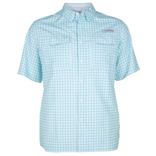 HABIT Men's Flushing Bay Short Sleeve River Shirt