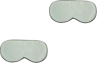 FRCOLOR 2 Peças Venda Para Dormir Seda Dormir Venda Dormir Noite Sombra Cetim Dormir Homens Dormir Tapa-Olho Moda Venda Óculos Faciais Homem