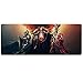 Produktbild IGZNB Overlord XXL Speed Gaming Mauspad | 900 X 400Mm | XXL Mousepad | Tischunterlage Large Size | Perfekte Präzision Und Geschwindigkeit,M