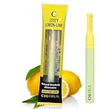 Cigtrus Quit Smoking Smokeless Inhaler – Natural, Nicotine-Free, Vaporless & Non-Electric – Helps Curb Cravings & Oral Fixation – 1-Piece Zesty Lemon-Lime