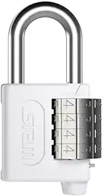 STAM CADEADO SEGR. 40 MM - BRANCO