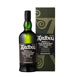 Ardbeg – Ardbeg 10 Years Old Islay Single Malt Scotch Whisky, 70cl, i