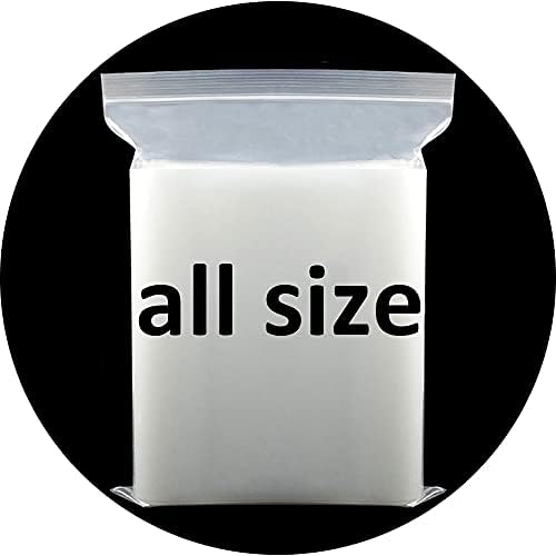 200 Small Clear Plastic Bags with Zip, Resealable Packaging Bags, Ziplock Bags - Apply to Jewelry Packaging, Small Items Storage - 1.5X 2.4 Inch/4x6cm, 200Pcs
