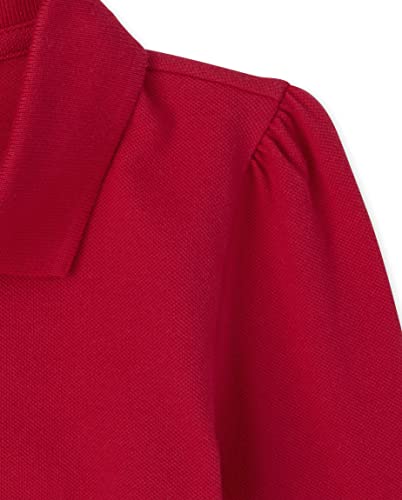 Image of The Children's Place Girls' Long Sleeve Pique Polo 2 Pack