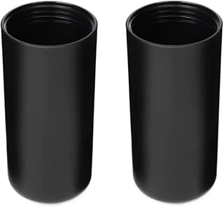 Generic Replacement SLX2 Battery Cover Cup for Shure SLX2/SM58 Wireless Handheld Microphone Transmitter, Black, 2, Black, 2 Pack