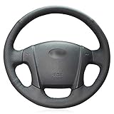 √ 【MATERIAL DE CUERO】 Esta funda para volante está hecha completamente de cuero genuino y está cosida a mano. El estricto proceso de producción hace que el producto tenga una larga vida útil. Debido a los materiales seleccionados, nuestros productos tienen las siguientes características: resistentes al desgaste, al calor, al frío, al sol y sin olor.