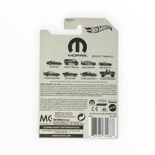 Hot Wheels 2013 SRT Viper - Mopar 1/8 miniatura 2