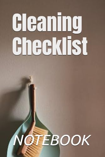 CLAY | Cleaning Checklist Planner: Streamlined Cleaning Solutions | 110