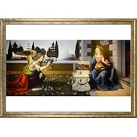 Amazon.co.jp: ポスター レオナルド ダ ヴィンチ (受胎告知) A3サイズ