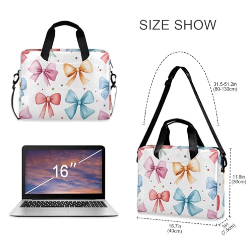 Maletín para laptop ALAZA Bow Dot 13 a 15.6 pulgadas miniatura 5