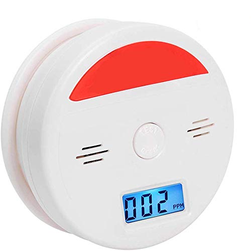 OBEST アラーム 検出器 デジタル表示付き 電池式 壁掛け式 取り付け簡単