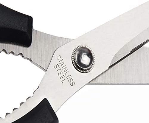 Multifunctional Scissors for Kitchen Barbecue Korean Scissors Household Kitchen Scissors Barbecue Food Scissors