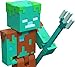 Minecraft Drowned Zombie 3.25