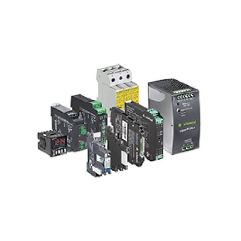 56.703.0055.0, Conn Feed-Through Terminal Block F 2 POS ST DIN Rail (25 Items)