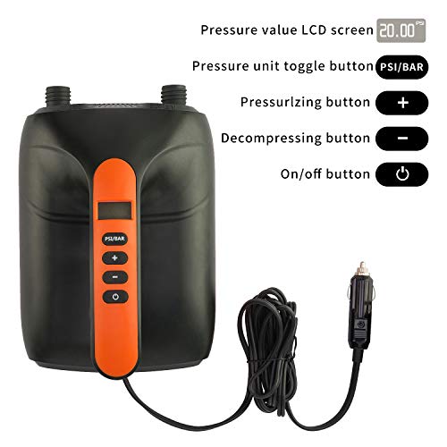 Tuomico 20PSI SUP Electric Air Pump