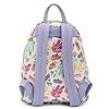 Loungefly Disney Crystal Sidekicks All Over Print Womens Double Strap Shoulder Bag Purse - Image 3