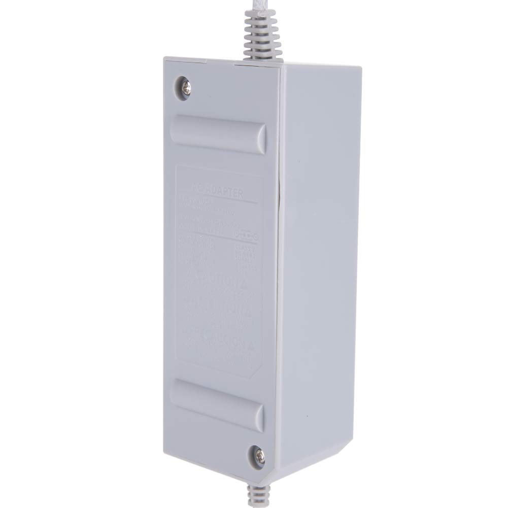 AYNEFY Cavo Adattatore di Alimentazione, 110-240 V CA, Spina EU, Grigio Chiaro, Compatto, Ricambio per Console di Gioco