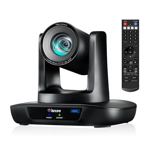 iuZee 4K AI Auto-Tracking PTZ Camera
