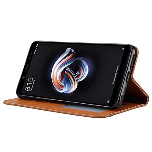 Étui en cuir Redmi Note 6 Pro à texture peau et finitions soignées - 6