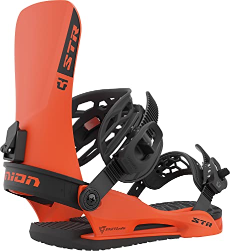 Union Str Mens Snowboard Bindings Orange Sz L (10.5+) #TOP21