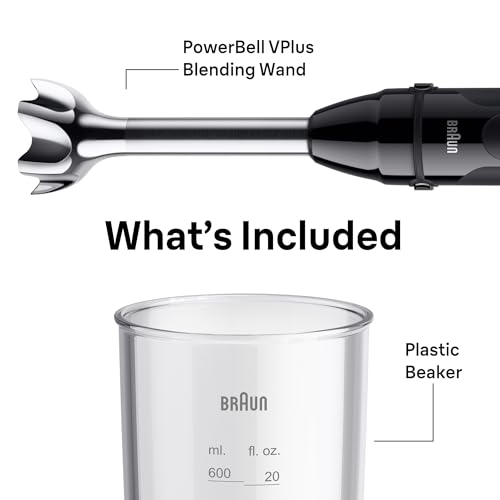 Braun MQ50001M Vario 21-Speed Hand Blender with TurboBoost, EasyClick, 500W - image 7