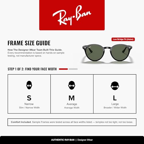 Image of Ray-Ban RB2180F Round Sunglasses for Men for Women