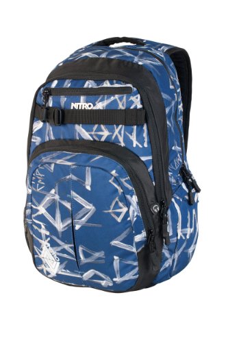 Nitro Snowboards Chase - Mochila, Color Smear Midnight, Talla 51 x 37 x 23 cm